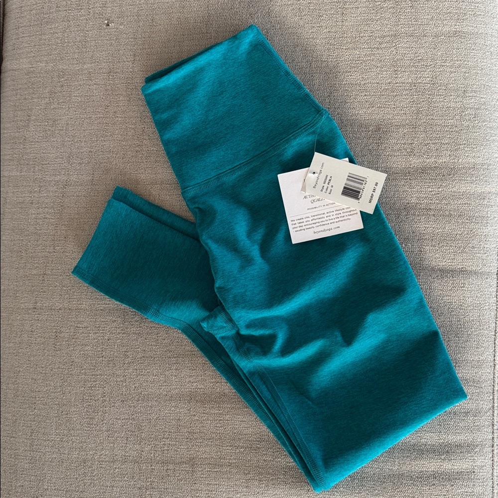 BEYOND YOGA Spacedye Caught In The Midi High Waisted Legging in Pebble Heather
